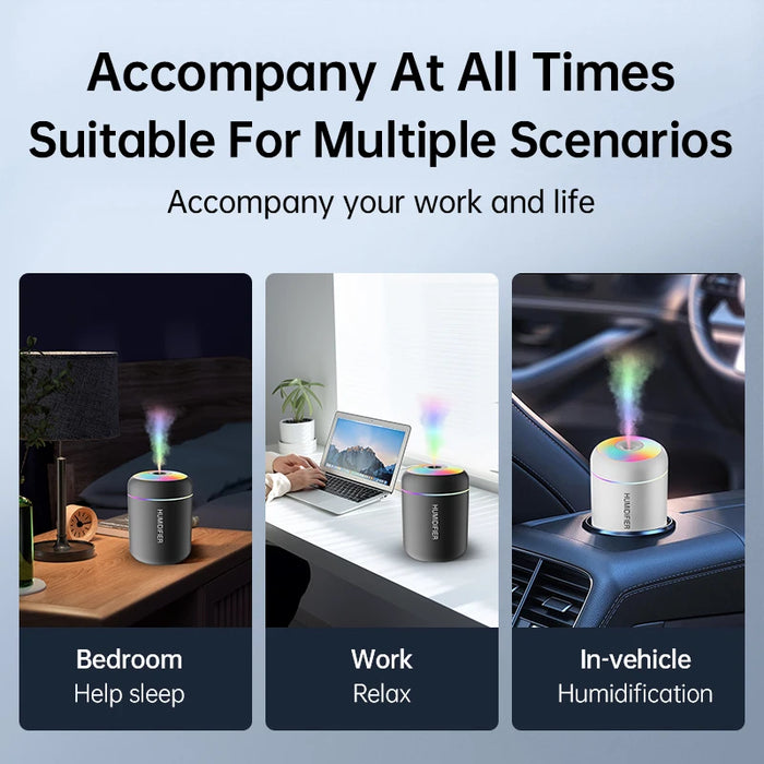 180ML Mini Air Humidifier USB Electric Aroma Diffuser Essential Oil
