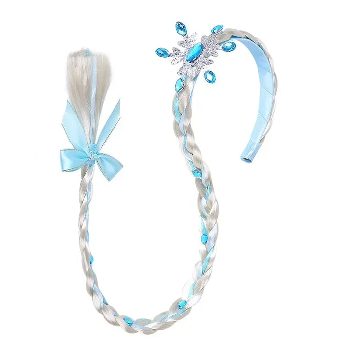 Frozen Wig Braid Princess Hairband