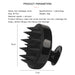 Silicone Head Scalp Massage Comb