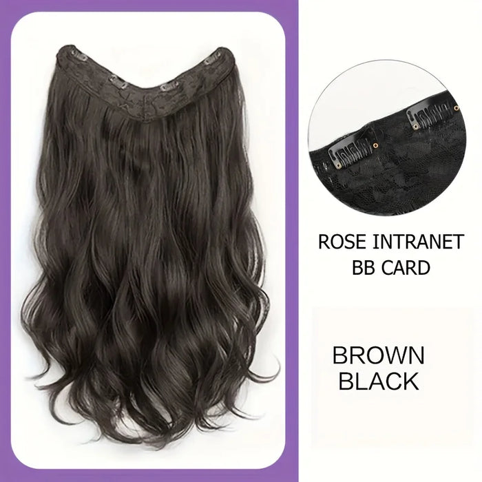 Synthetic Long Wavy U-shaped Clip