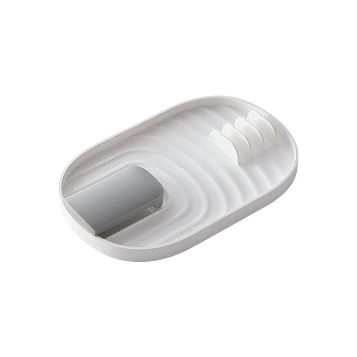 1PC Multi-Functional Kitchen Utensil Holder Pot Lid Rack Spoon Shelf Chopsticks Holder Countertop Spatula Organizer Soup Spoon P