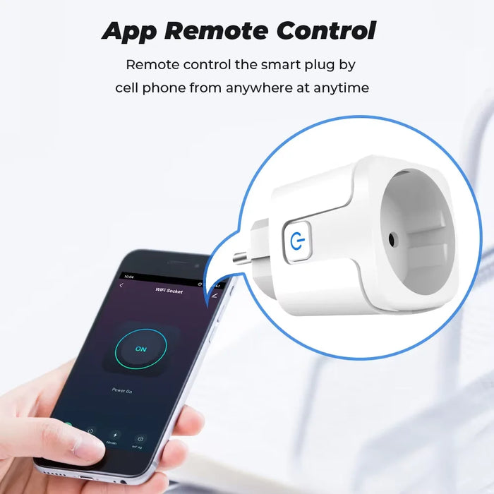 Smart Socket Tuya EU Plug Zigbee