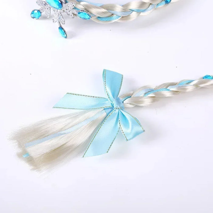 Frozen Wig Braid Princess Hairband