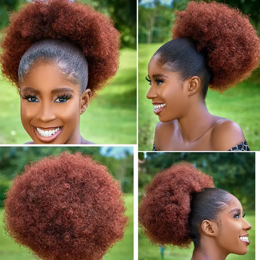 Synthetic 10Inch Big Afro Puff 