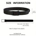 New Automatic Buckle Belt Canvas