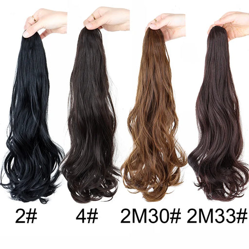 Synthetic Long Curly Ponytail Hair