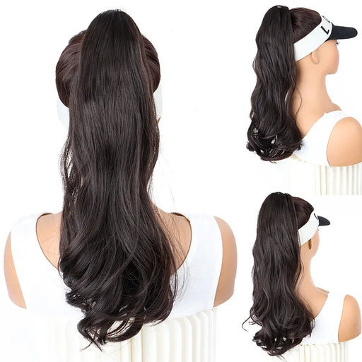 Synthetic Long Curly Ponytail Hair