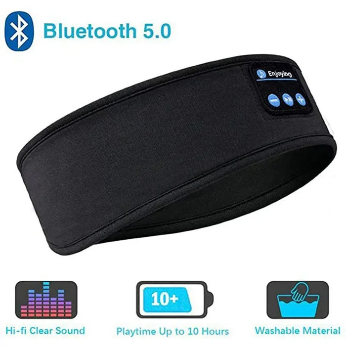 New Bluetooth Sleep Headset Wireless Headphones Music Eye Mask sleep