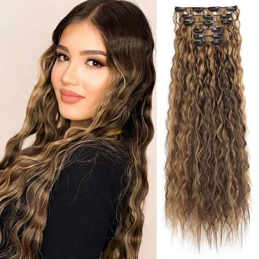 Clip In Hair Extensions 16 CLips 22 Inch