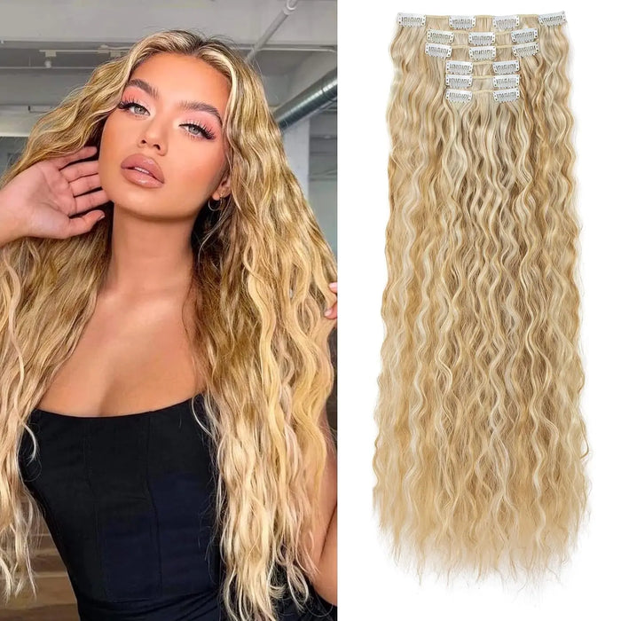 Clip In Hair Extensions 16 CLips 22 Inch