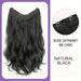 Synthetic Long Wavy U-shaped Clip