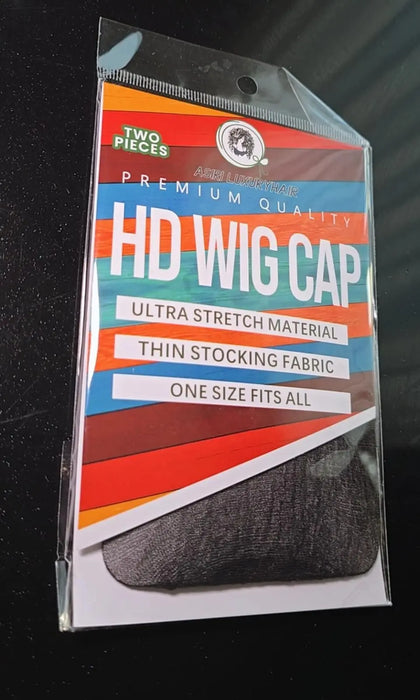 Black HD wig cap