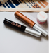 THE MASCARA BLACK & BROWN BLACK.