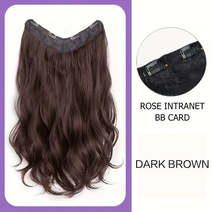 Synthetic Long Wavy U-shaped Clip