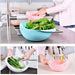1PC- Silicone Colander Rice Bowl