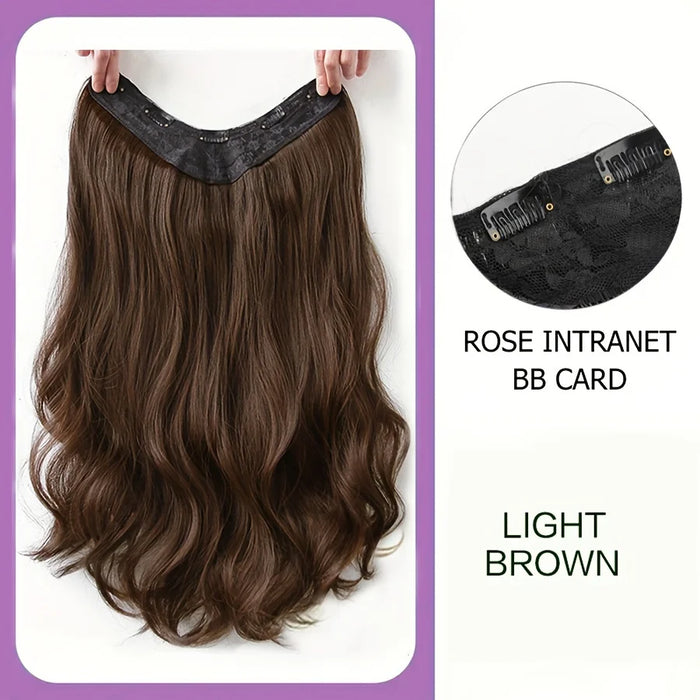 Synthetic Long Wavy U-shaped Clip