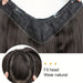 Synthetic Long Wavy U-shaped Clip