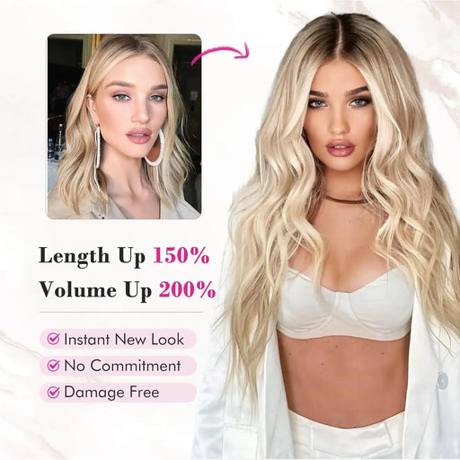 Clip In Hair Extensions 16 CLips 22 Inch