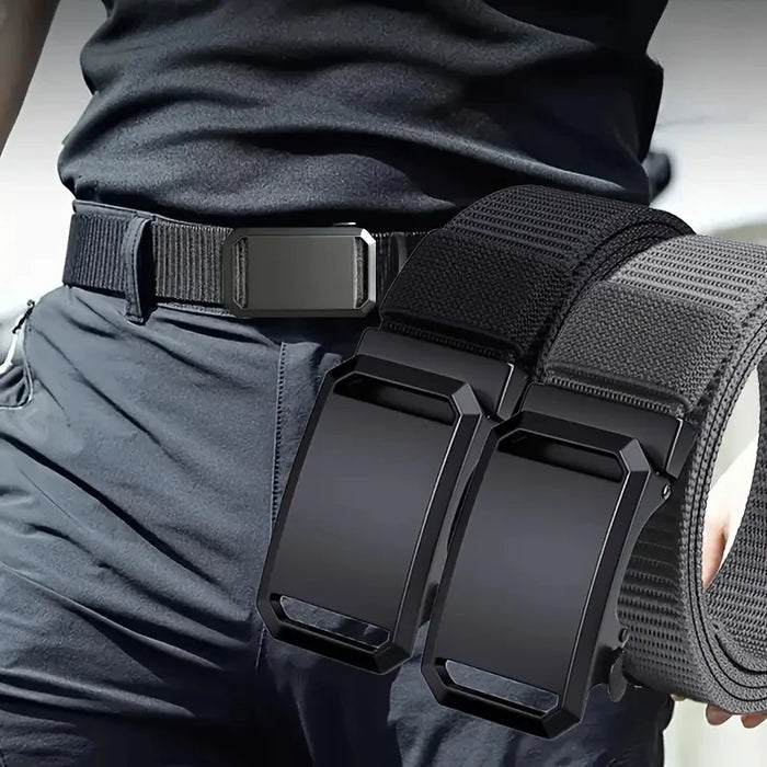 New Automatic Buckle Belt Canvas