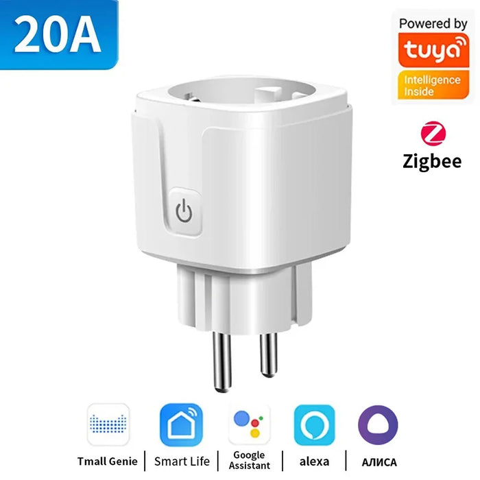 Smart Socket Tuya EU Plug Zigbee