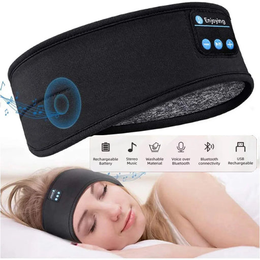 New Bluetooth Sleep Headset Wireless Headphones Music Eye Mask sleep