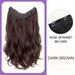 Synthetic Long Wavy U-shaped Clip