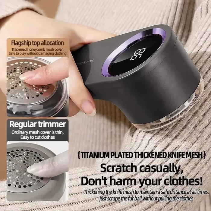 HOMEFISH LED Digital Electric Lint