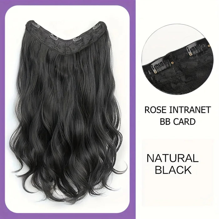 Synthetic Long Wavy U-shaped Clip