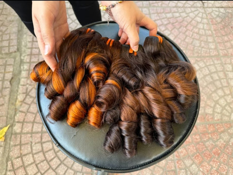 Orange Hair Extensions – Vibrant, Bold, and Stunning Color