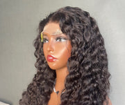 Natural curly wig 5*5 HD lace