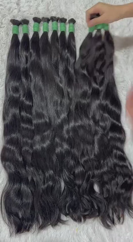 Natural Straight hair Bundle 100g/bundle